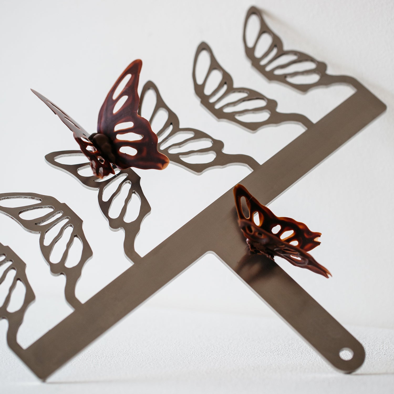 "Butterfly Comb" Large Stainless Steel Decorating Tool