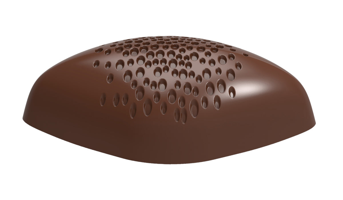 Chocolate mold "Cocoa Bean with Bubbles" CW12096