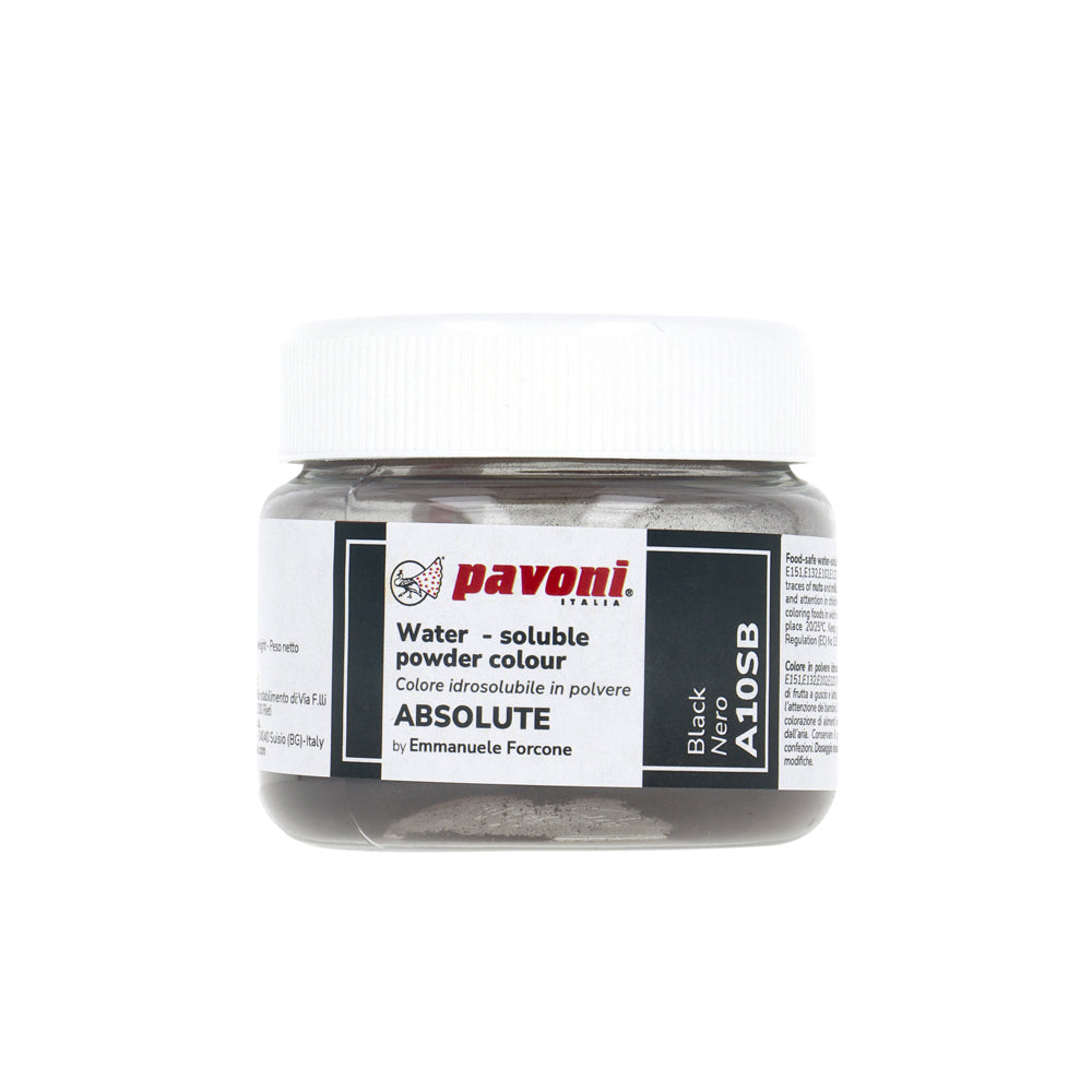 Black Water-soluble powder Absolute 50g