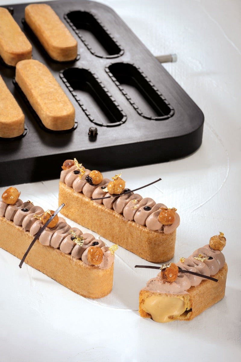 Cookmatic Plate for Choux Round Éclair