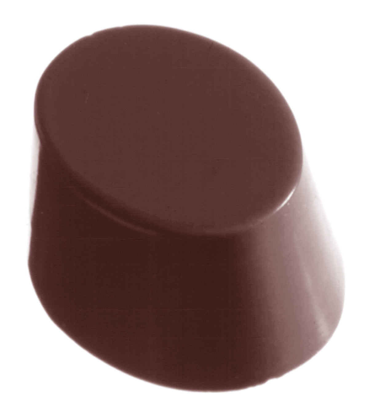 Chocolate mold "Oval Smooth" CW1074