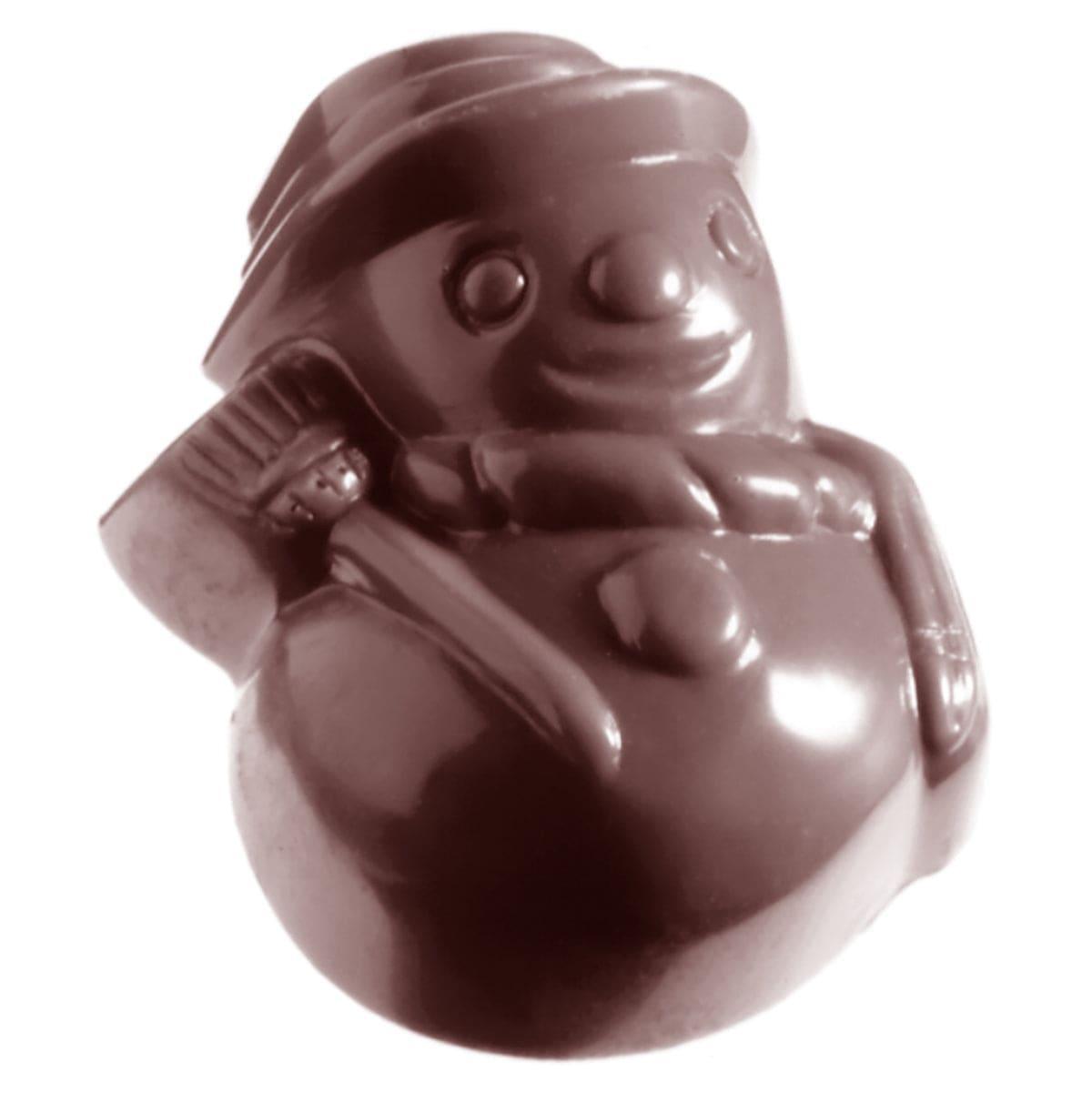 CHOCOLATE MOLD SNOW MAN CW1333 - Zucchero Canada