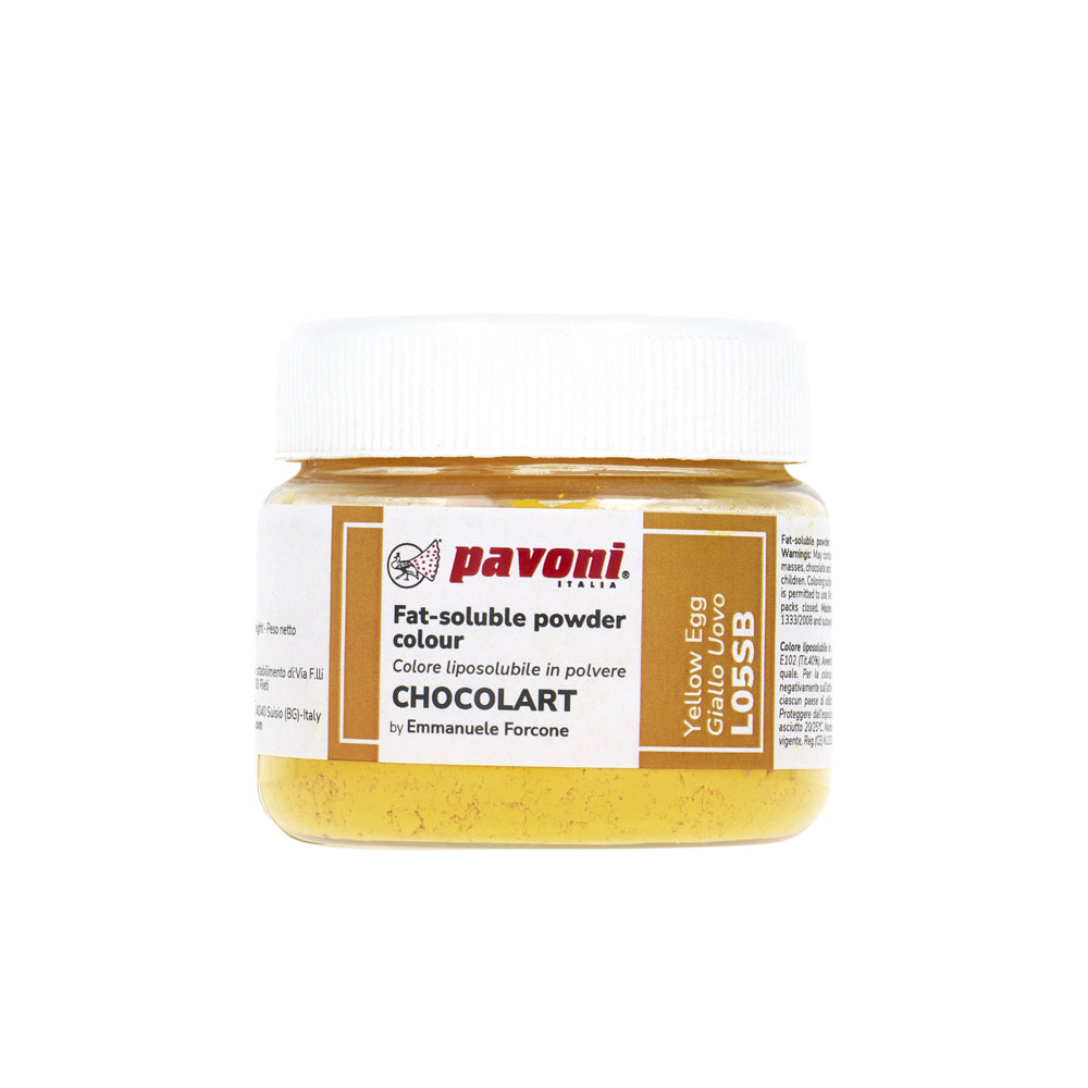 Egg Yellow Fat-soluble powder 40g - Chocolart