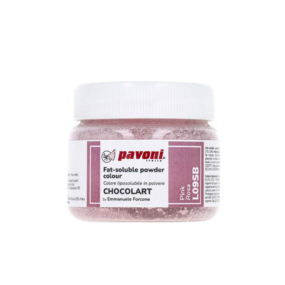 Pink Fat-soluble powder 40g - Chocolart