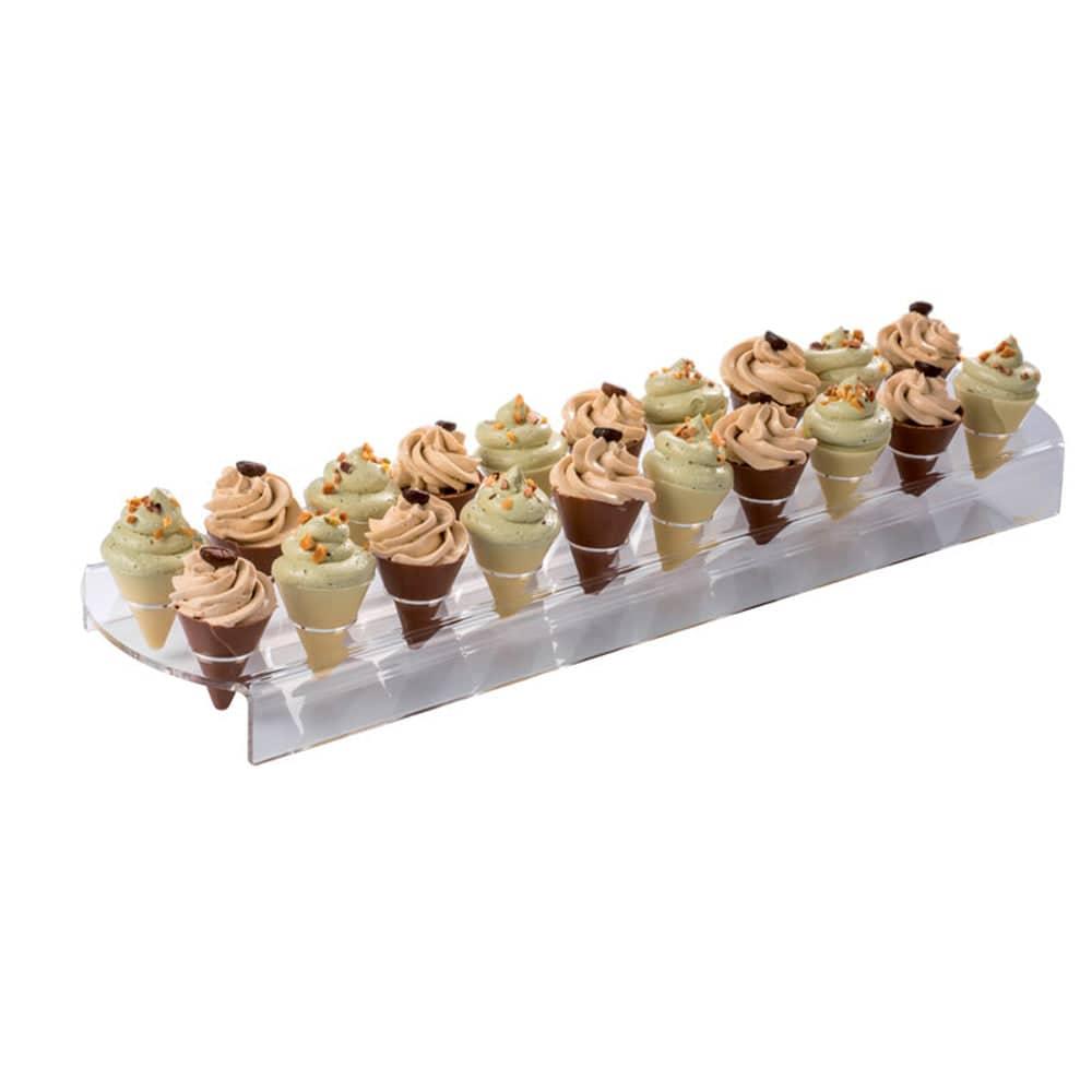 ESPO20GU001 - PLEXIGLASS SMALL CONES DISPLAY - Zucchero Canada